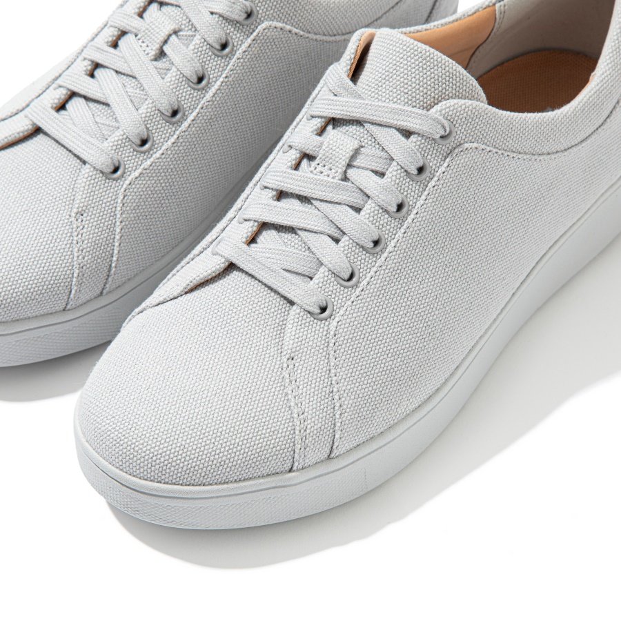 Fitflop RALLY Canvas Sneakers Soft Grey
