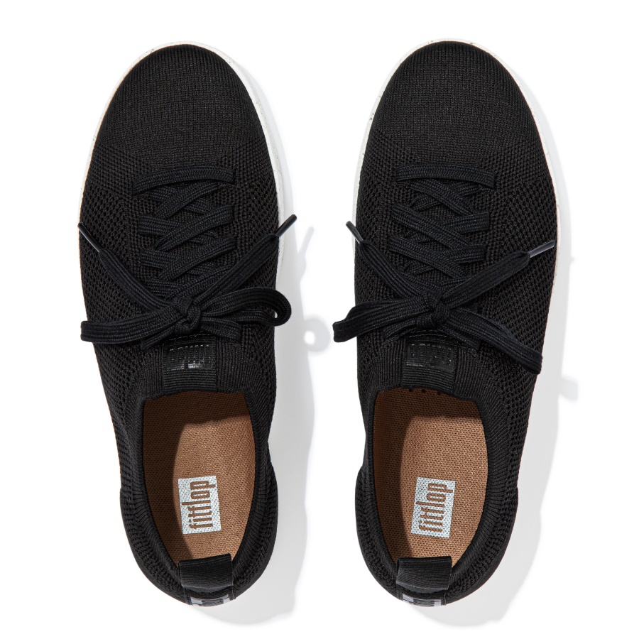 Fitflop RALLY e01 Multi-Knit Sneakers Black