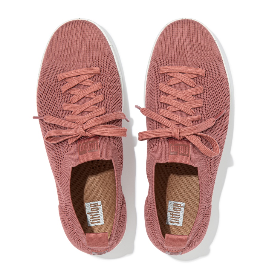 Fitflop RALLY e01 Multi-Knit Sneakers Warm Rose