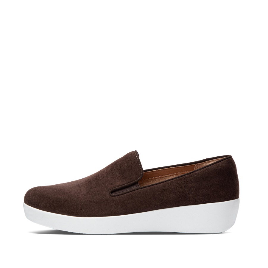 Fitflop SUPERSKATE Loafers Brown Mix